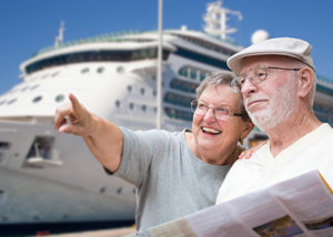 cruise senioren echtpaar